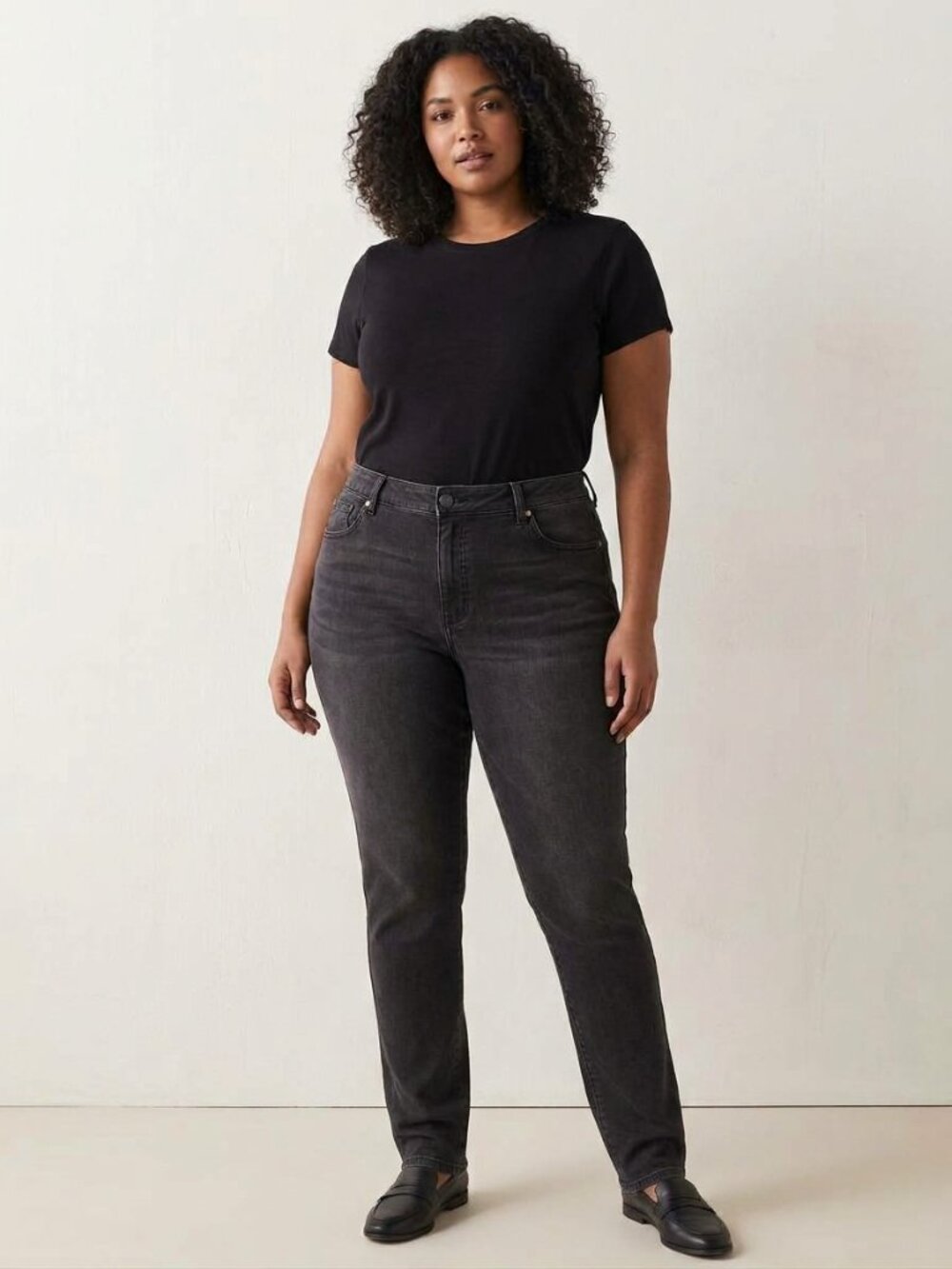 Parasuco plus size 18 dark grey denim
